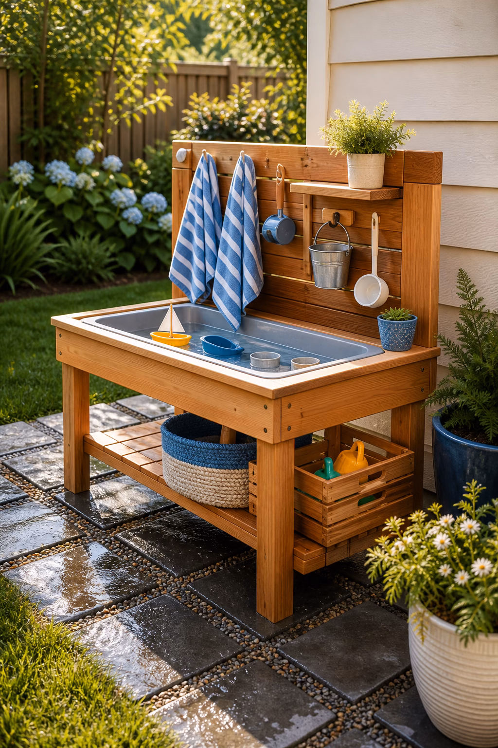 Set Up a Water Play Table