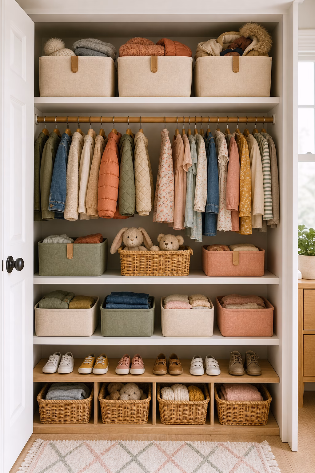 Keep Seasonal Clothes Up High