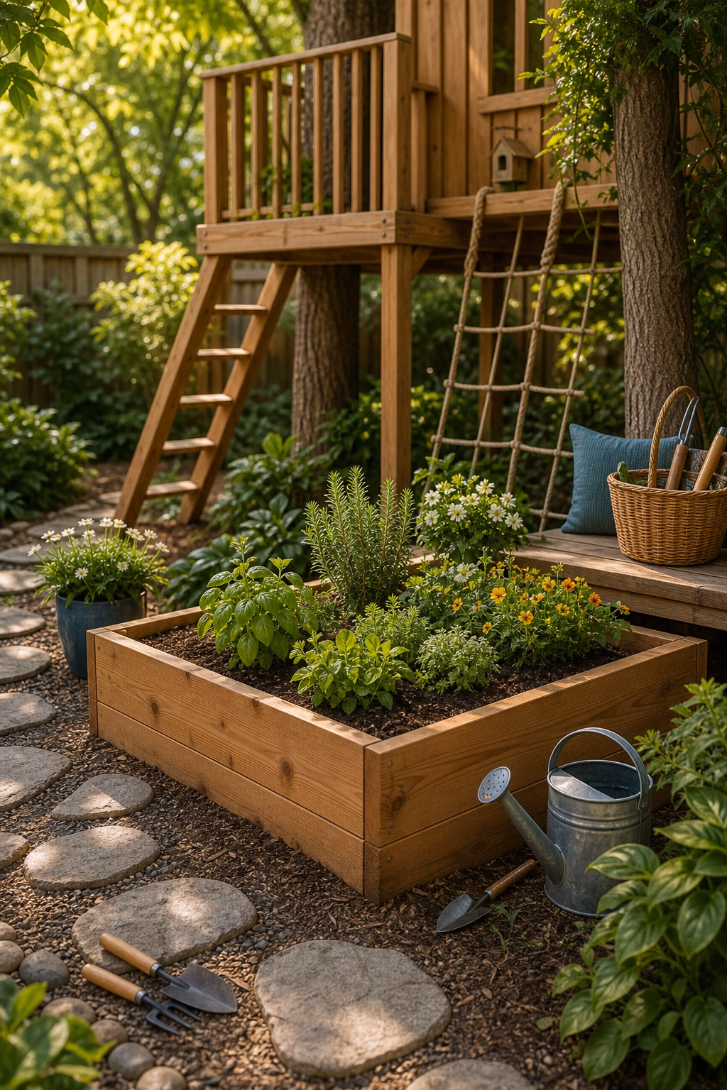 Make a Mini Garden Bed