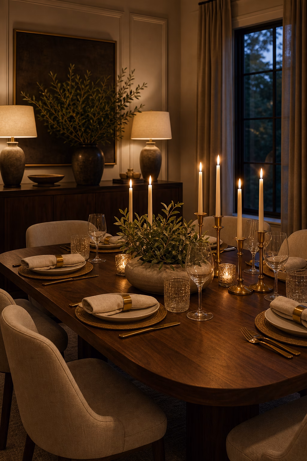 Add Candlelight for Evenings