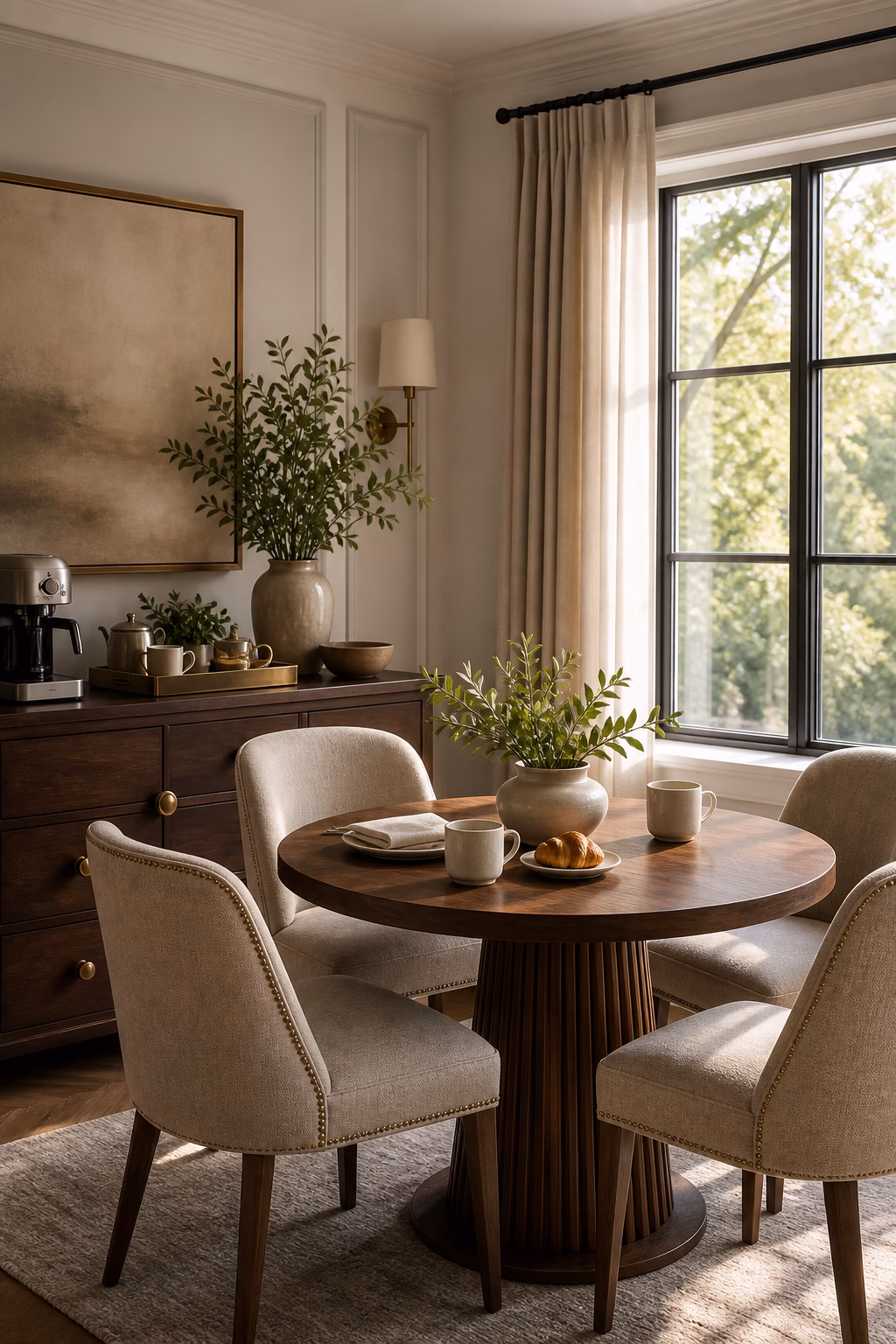 Create a Breakfast-Friendly Corner