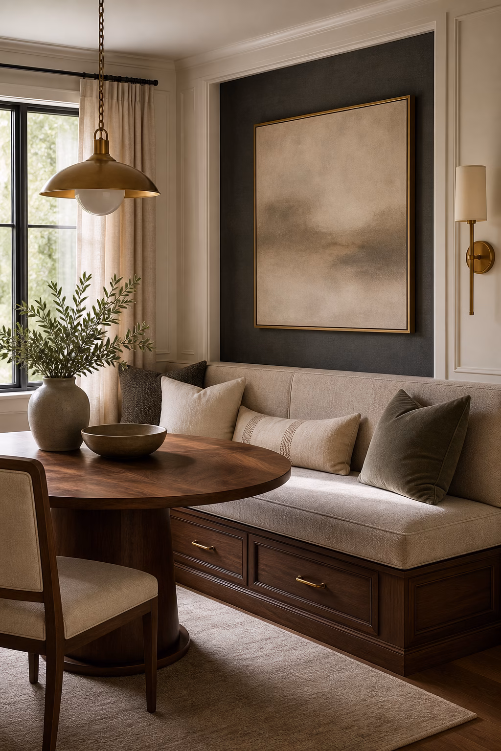 Use Built-In Banquette Seating