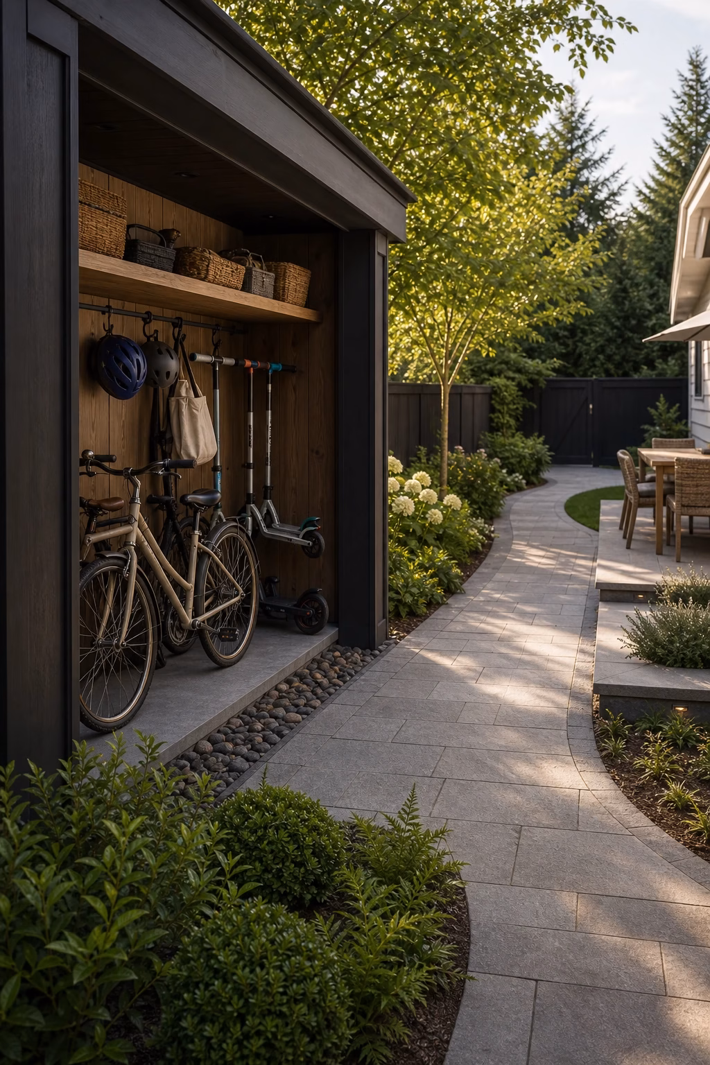 expansive outdoor living space