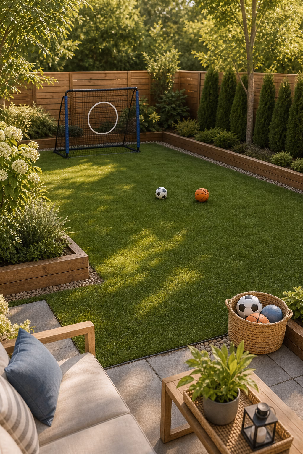 Create a Ball Game Area