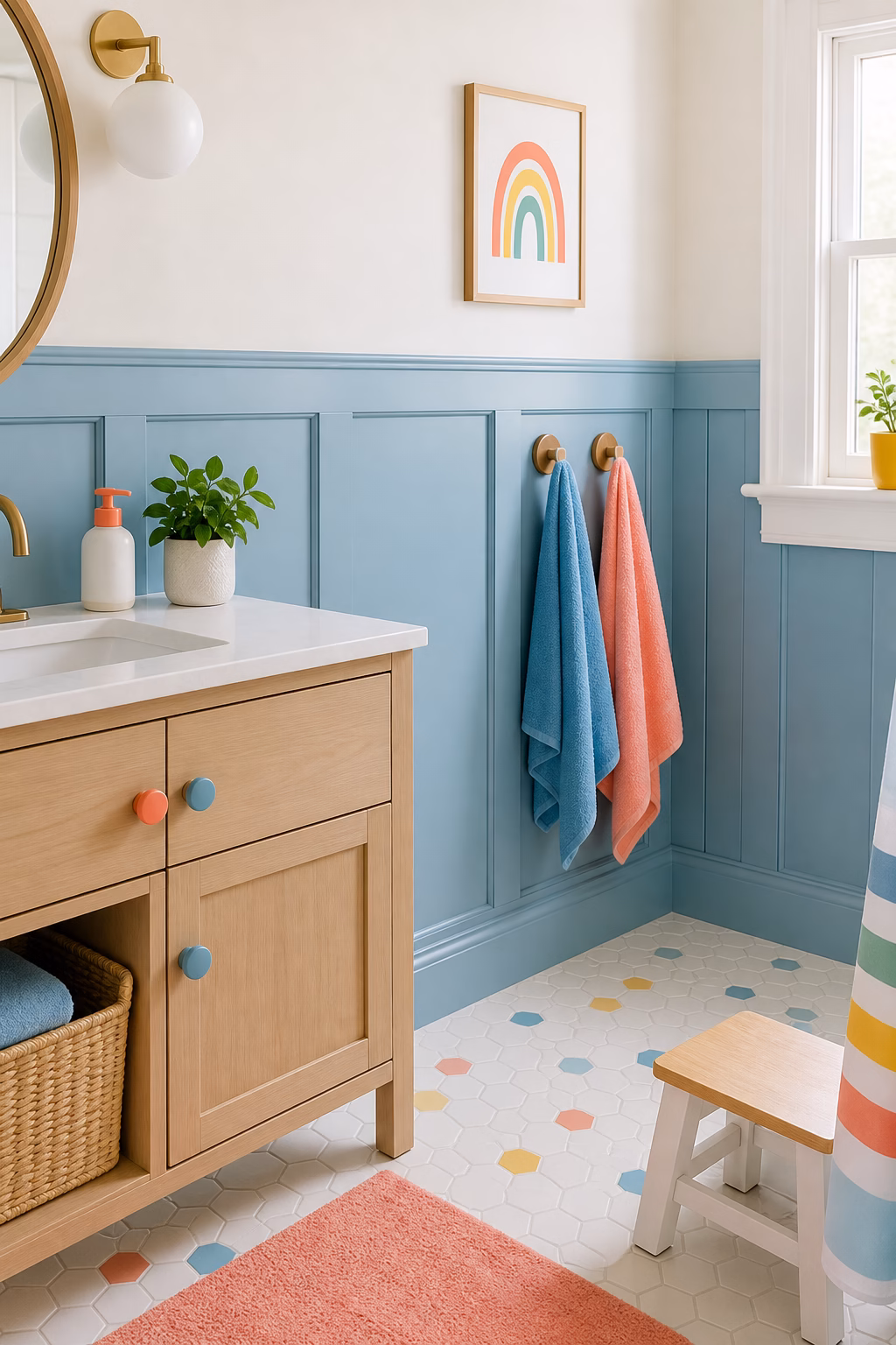 Try Easy-Clean Wainscoting
