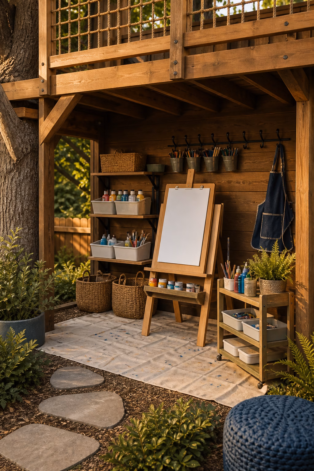 Add a Weatherproof Art Station