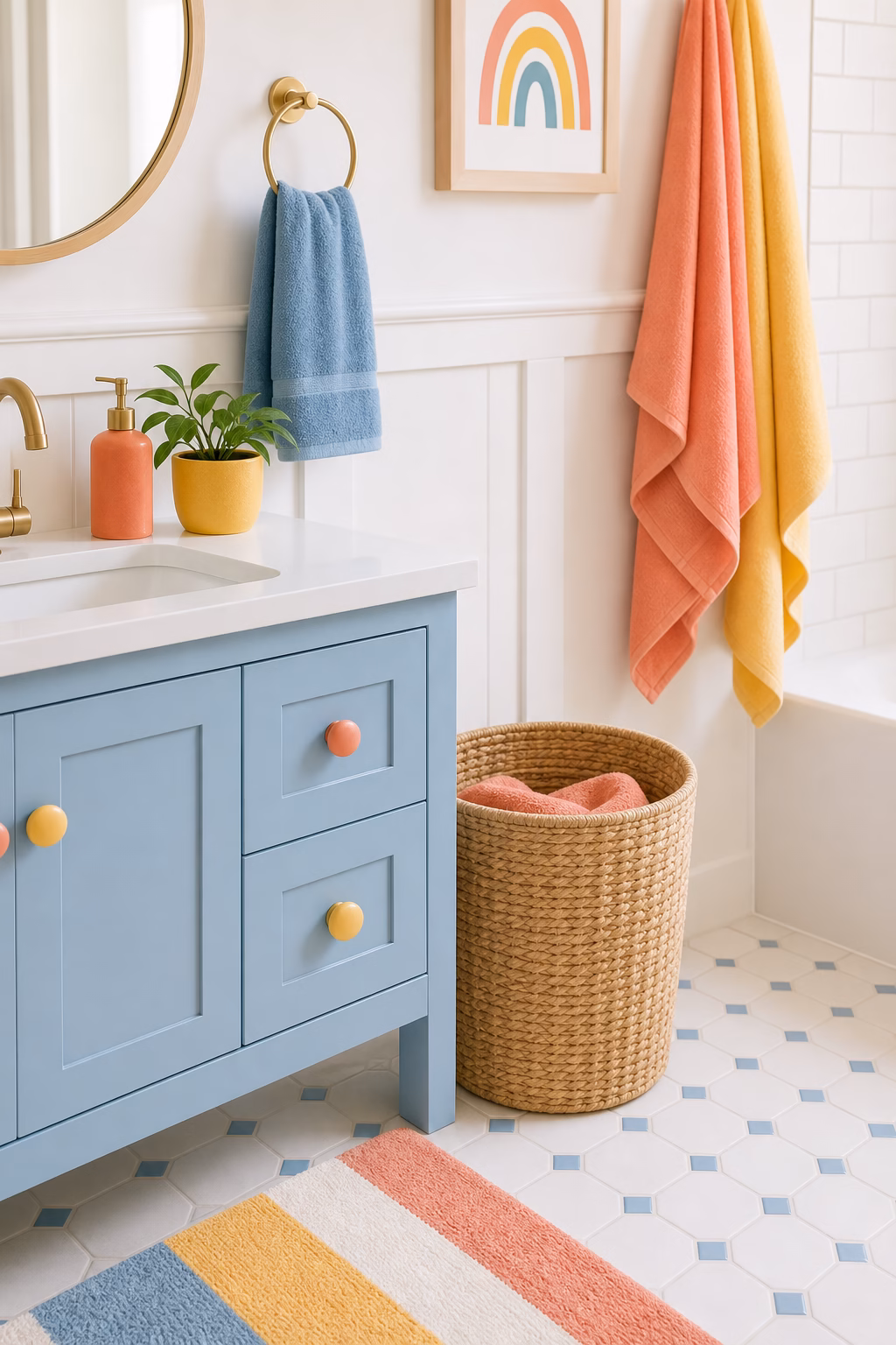 Add a Small Laundry Basket