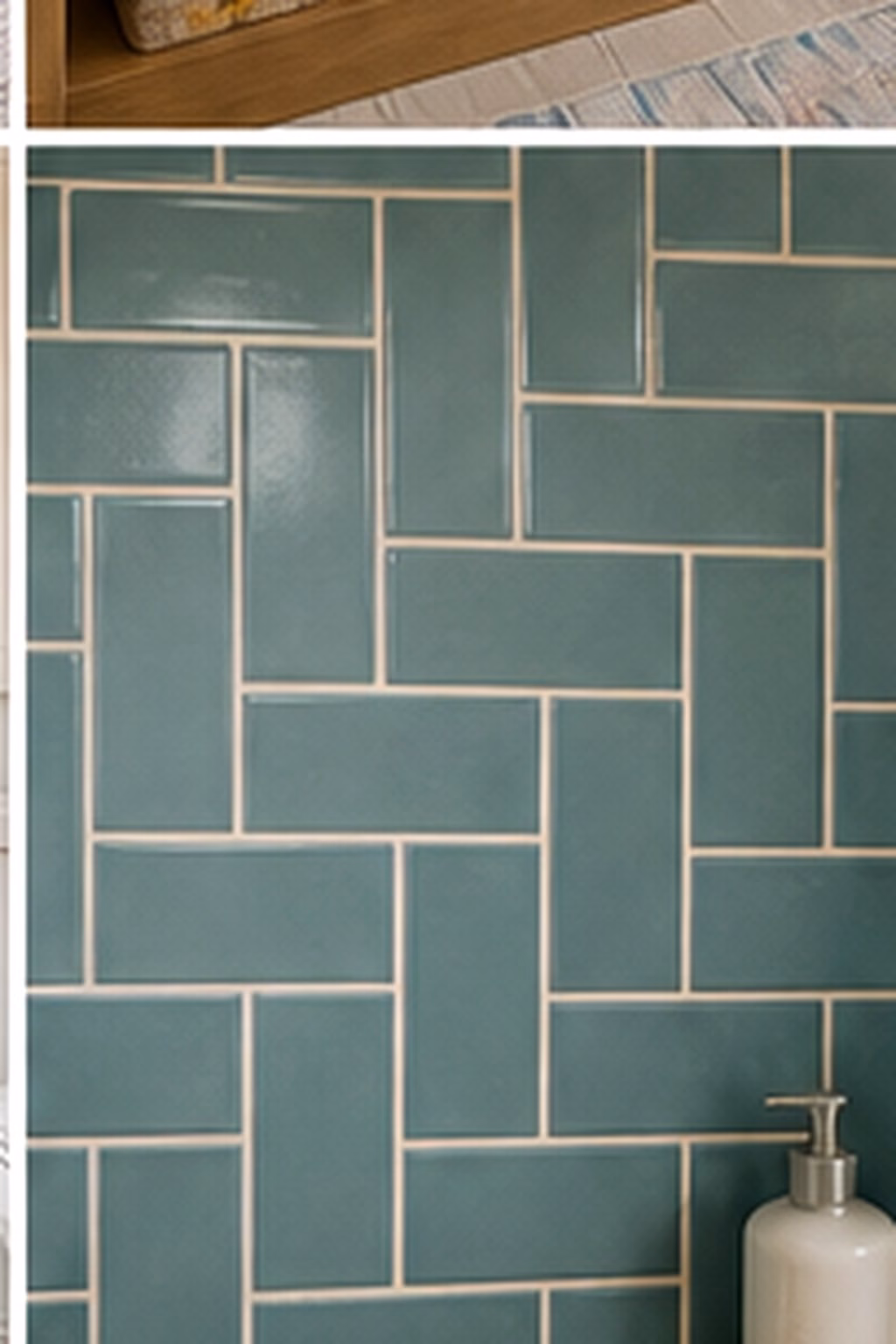 Bathroom remodel idea: use a tub niche instead of a caddy in a realistic modern bathroom.