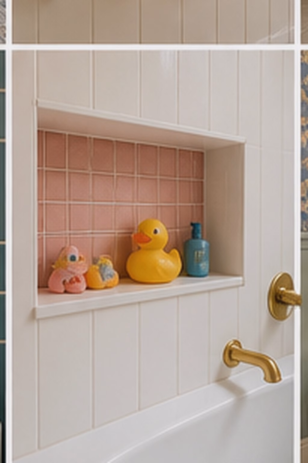 Bathroom remodel idea: modernize a shower-tub combo with better glass in a realistic modern bathroom.