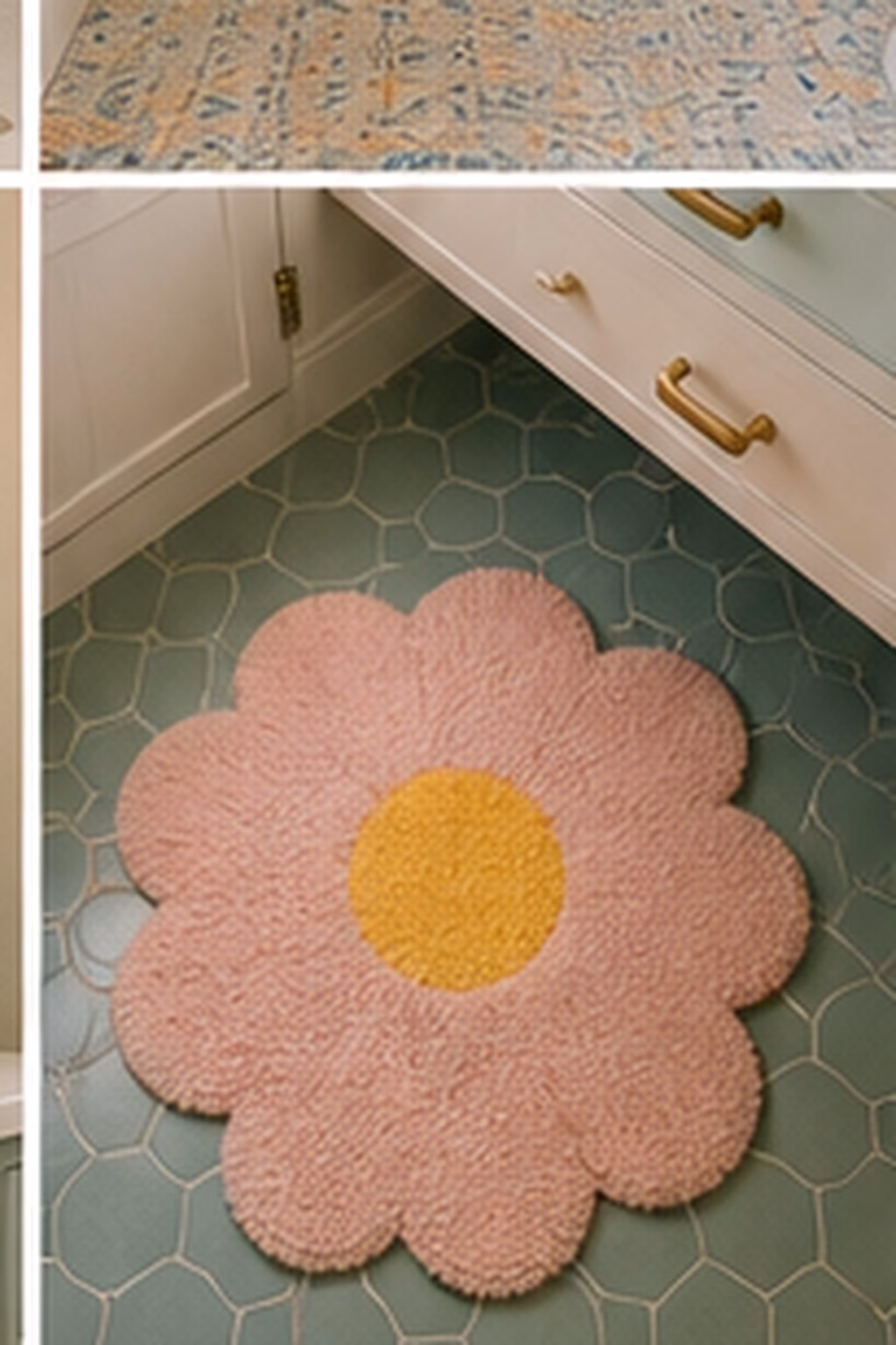 Bathroom remodel idea: use plaster-look walls for softness in a realistic modern bathroom.